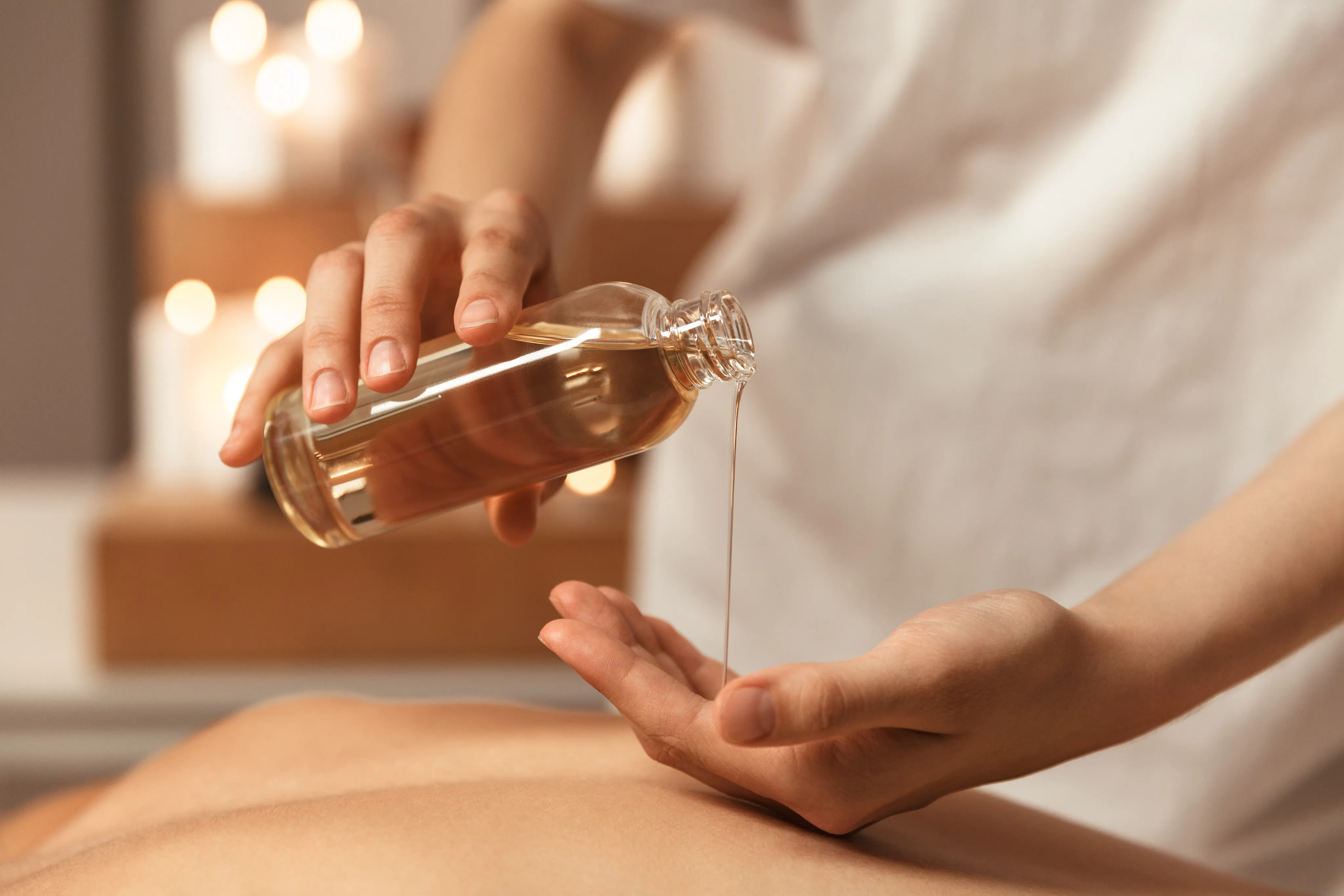 Organic Aroma Hot Oil Massage
